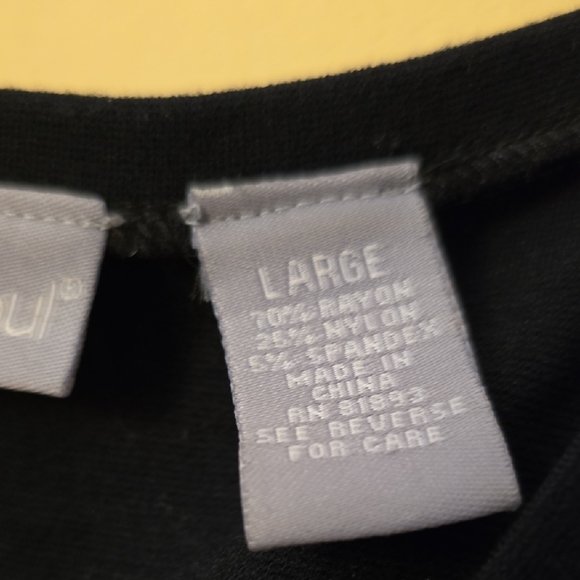 Modern Soul Black Long Sleeve Dress - Picture 3 of 5